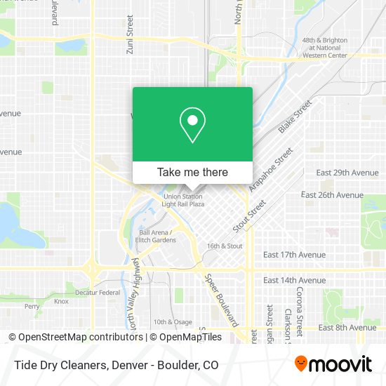 Mapa de Tide Dry Cleaners