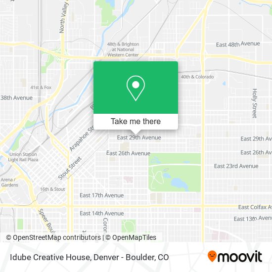 Idube Creative House map