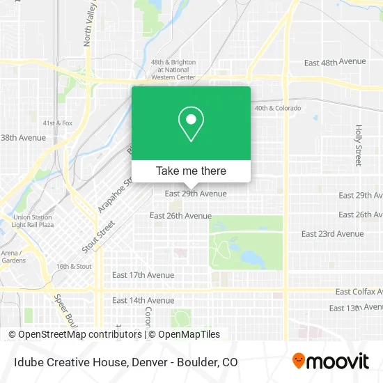 Idube Creative House map