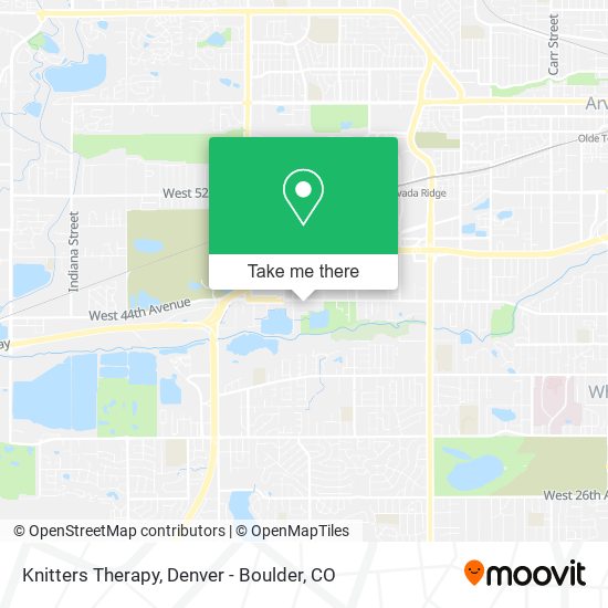 Knitters Therapy map