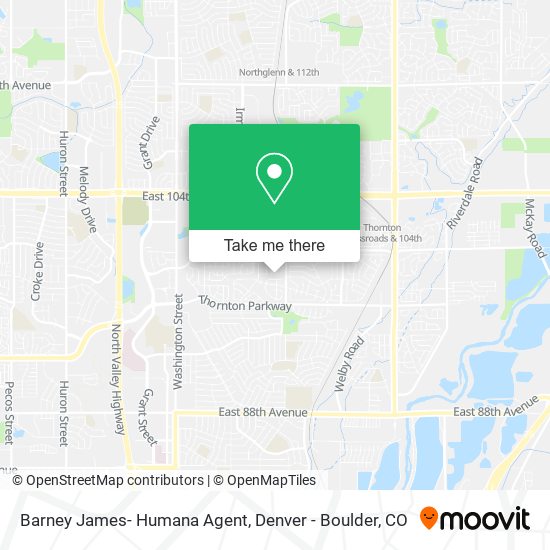 Barney James- Humana Agent map