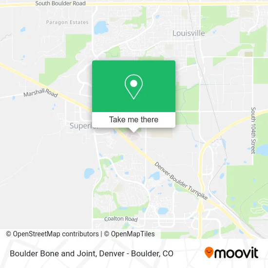 Boulder Bone and Joint map