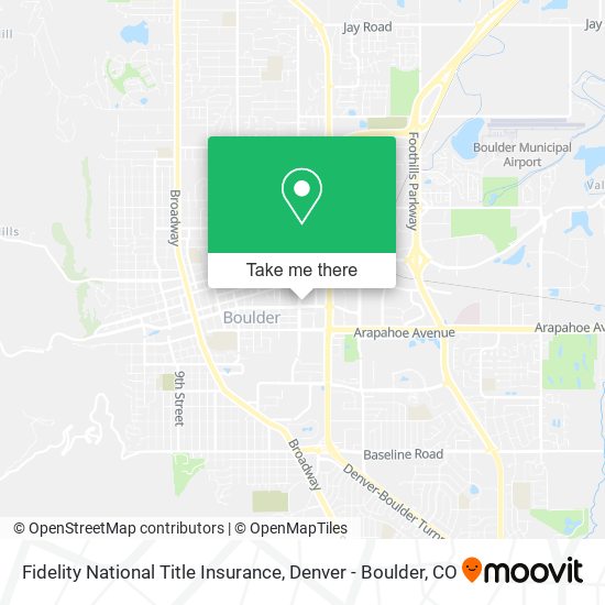 Mapa de Fidelity National Title Insurance