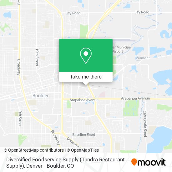 Diversified Foodservice Supply (Tundra Restaurant Supply) map