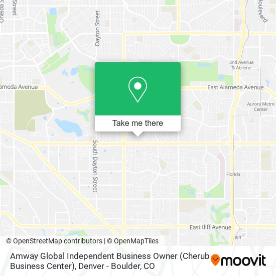 Amway Global Independent Business Owner (Cherub Business Center) map