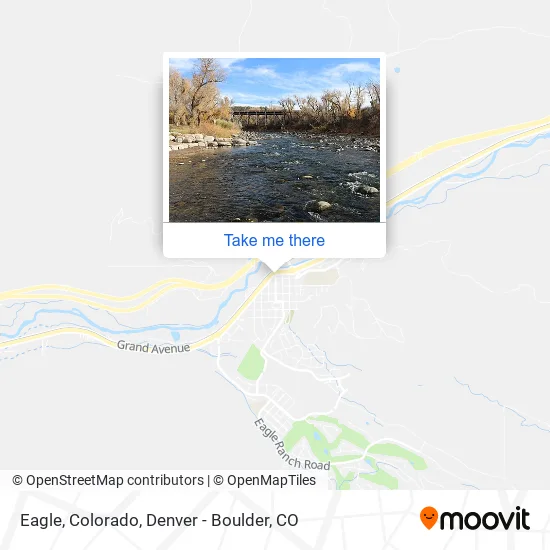 Eagle, Colorado map