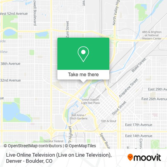 Live-Online Television (Live on Line Television) map