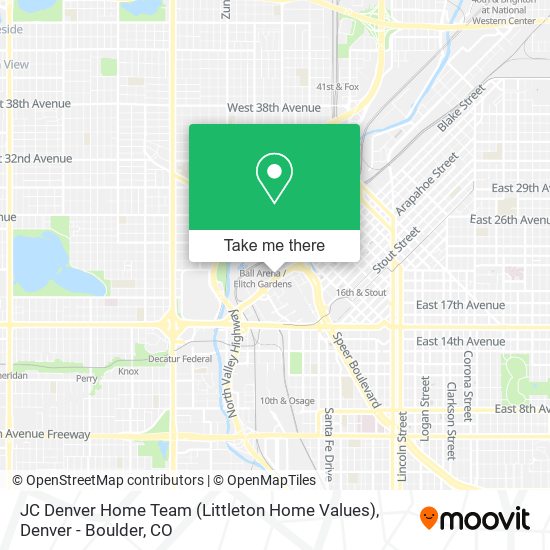 JC Denver Home Team (Littleton Home Values) map
