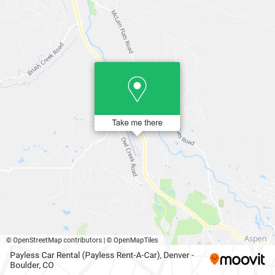 Payless Car Rental (Payless Rent-A-Car) map