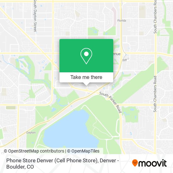 Mapa de Phone Store Denver (Cell Phone Store)