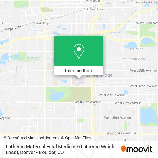 Lutheran Maternal Fetal Medicine (Lutheran Weight Loss) map