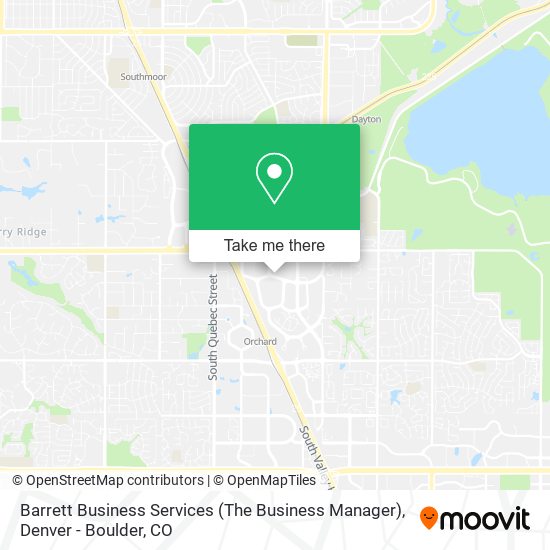 Barrett Business Services (The Business Manager) map