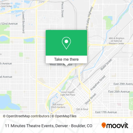 11 Minutes Theatre Events map