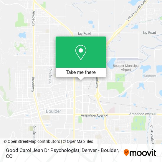 Good Carol Jean Dr Psychologist map