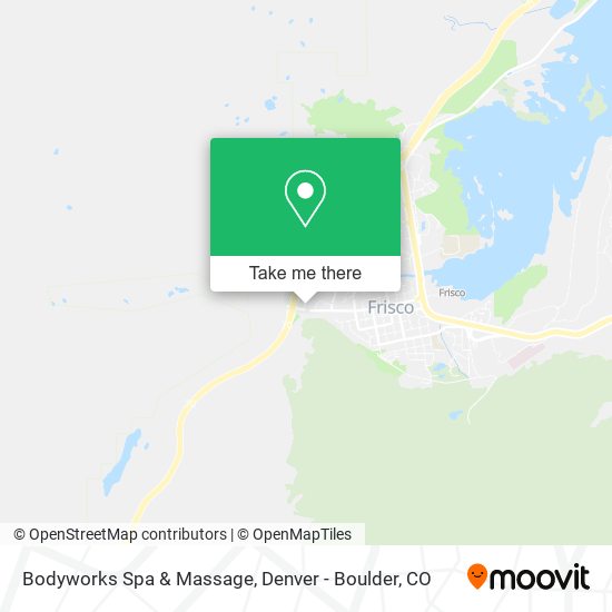 Bodyworks Spa & Massage map