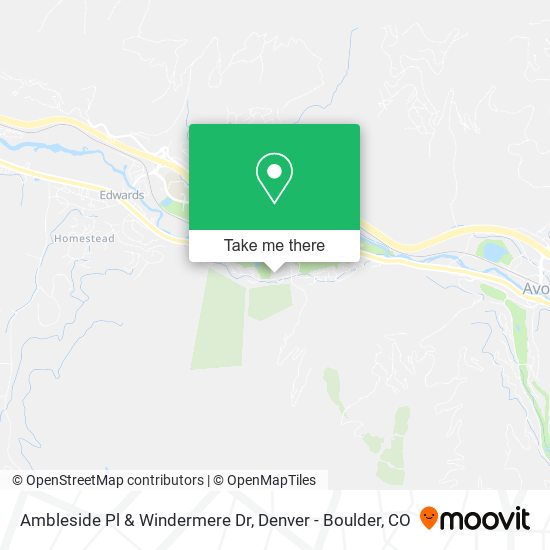 Mapa de Ambleside Pl & Windermere Dr