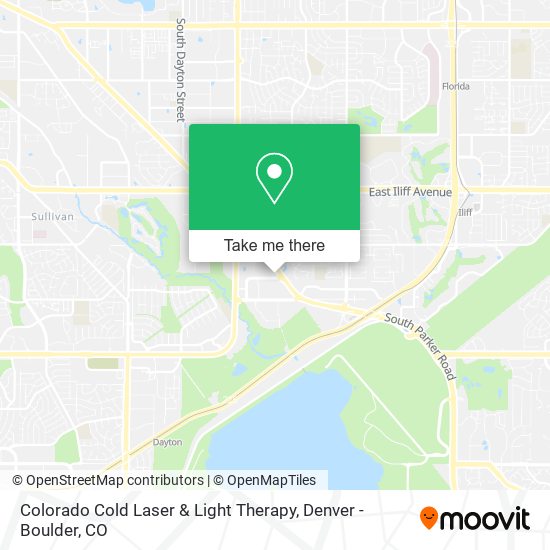 Mapa de Colorado Cold Laser & Light Therapy