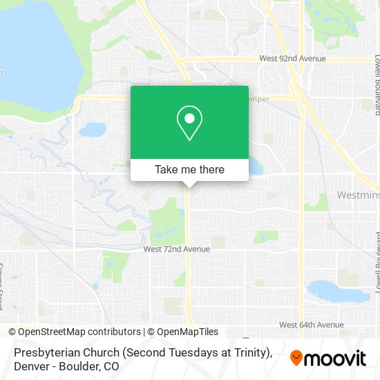 Mapa de Presbyterian Church (Second Tuesdays at Trinity)