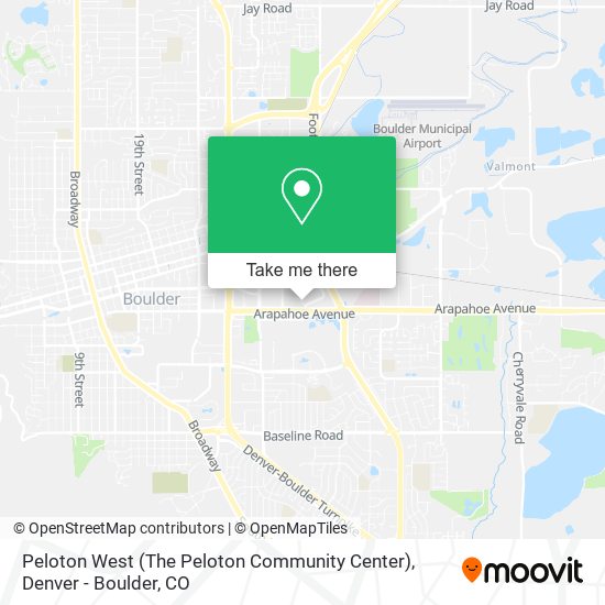 Peloton West (The Peloton Community Center) map