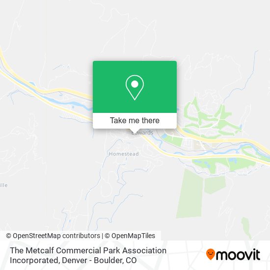 The Metcalf Commercial Park Association Incorporated map