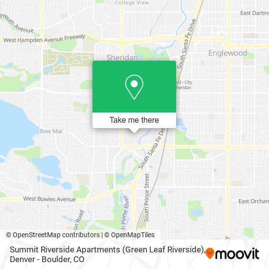 Summit Riverside Apartments (Green Leaf Riverside) map