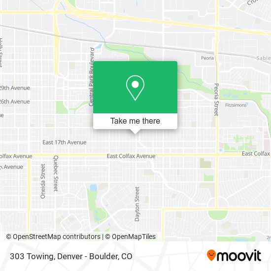 303 Towing map