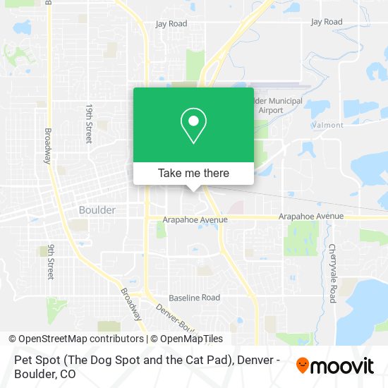 Pet Spot (The Dog Spot and the Cat Pad) map