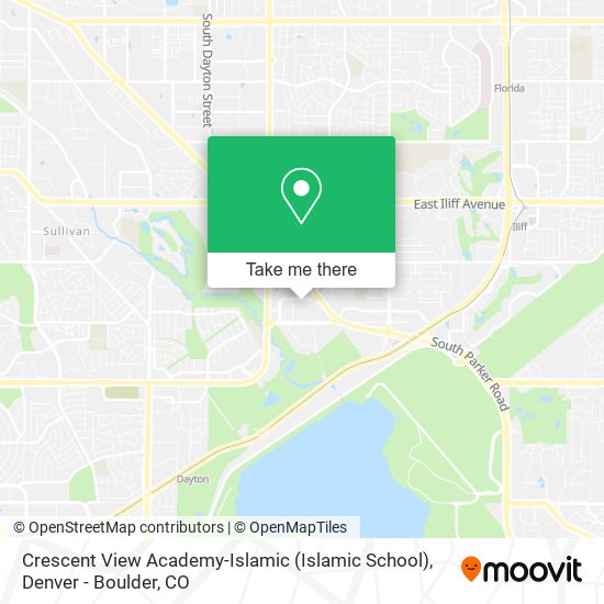 Mapa de Crescent View Academy-Islamic (Islamic School)