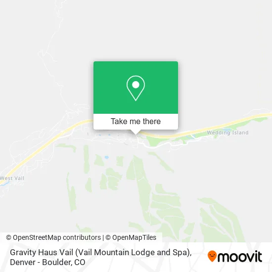 Gravity Haus Vail (Vail Mountain Lodge and Spa) map
