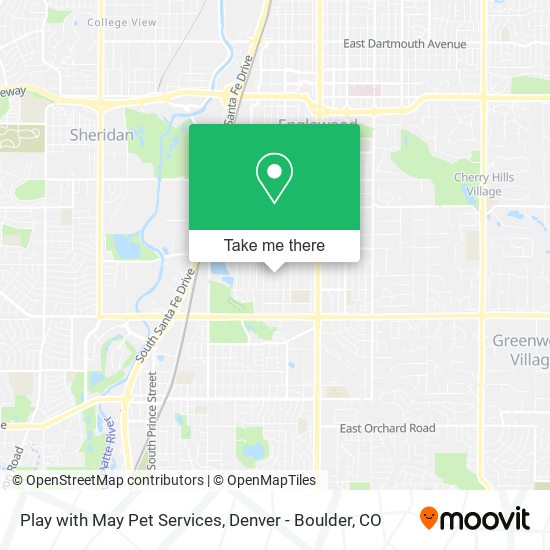 Play with May Pet Services map