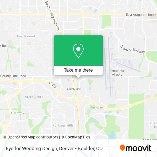 Eye for Wedding Design map