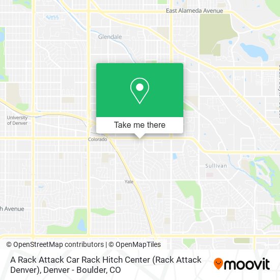 A Rack Attack Car Rack Hitch Center (Rack Attack Denver) map