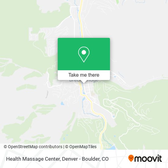 Health Massage Center map