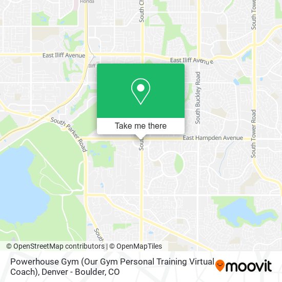 Mapa de Powerhouse Gym (Our Gym Personal Training Virtual Coach)