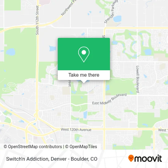 Switch'n Addiction map
