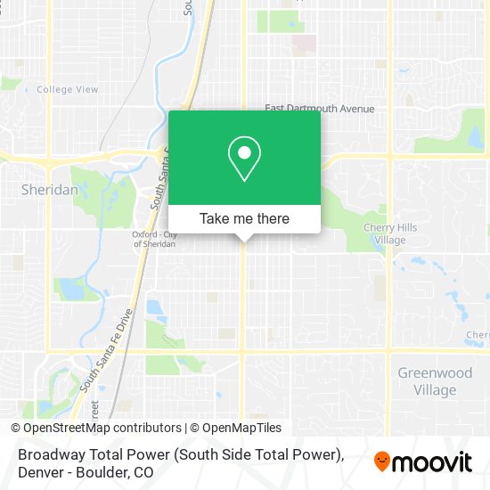 Broadway Total Power (South Side Total Power) map