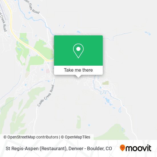 St Regis-Aspen (Restaurant) map