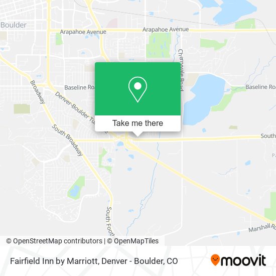 Fairfield Inn by Marriott map