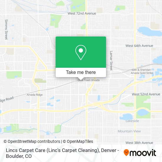 Lincs Carpet Care (Linc's Carpet Cleaning) map