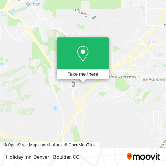Holiday Inn map