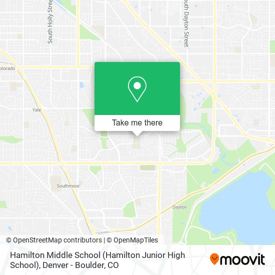 Hamilton Middle School (Hamilton Junior High School) map