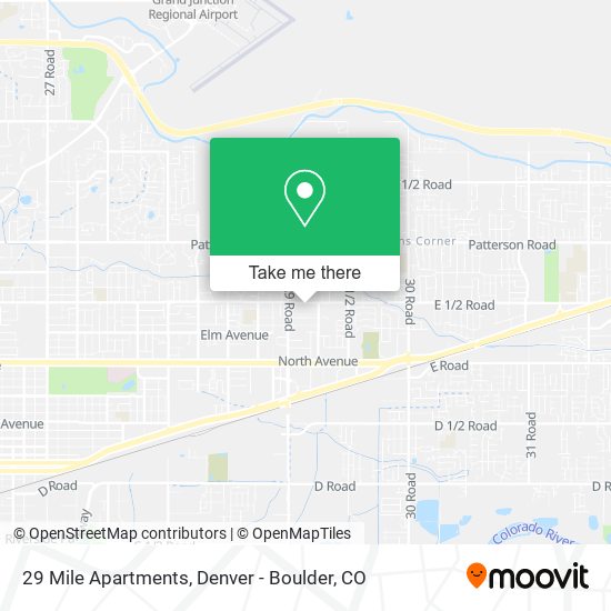 29 Mile Apartments map