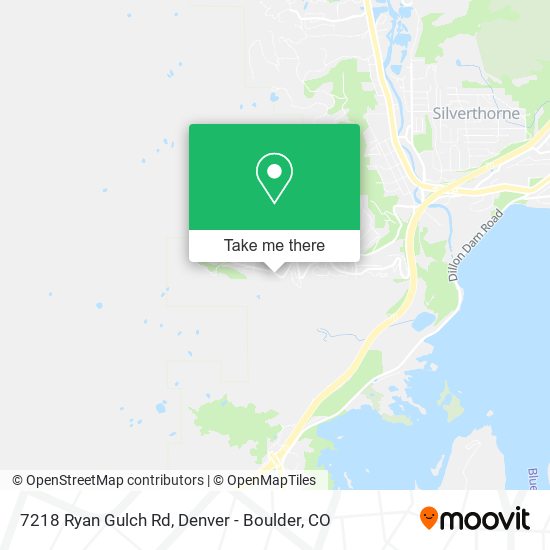 7218 Ryan Gulch Rd map