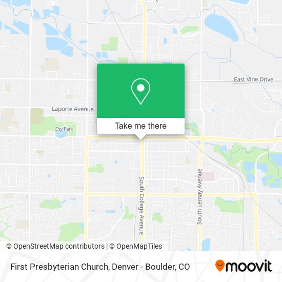 Mapa de First Presbyterian Church
