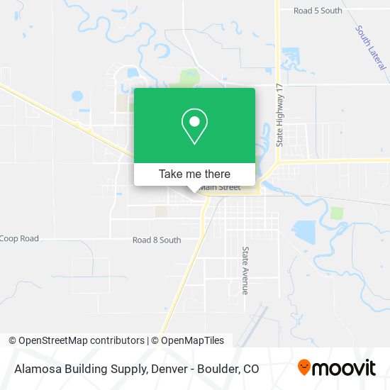 Mapa de Alamosa Building Supply