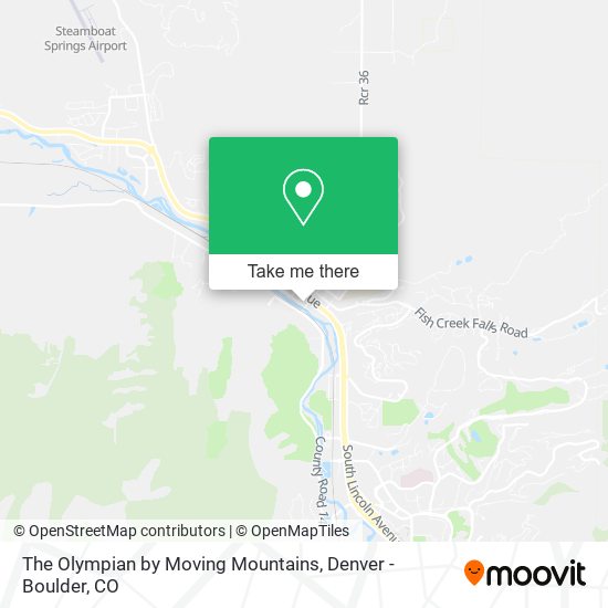 Mapa de The Olympian by Moving Mountains
