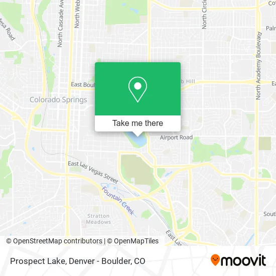 Prospect Lake map