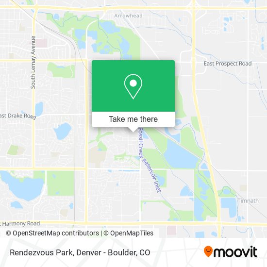 Rendezvous Park map