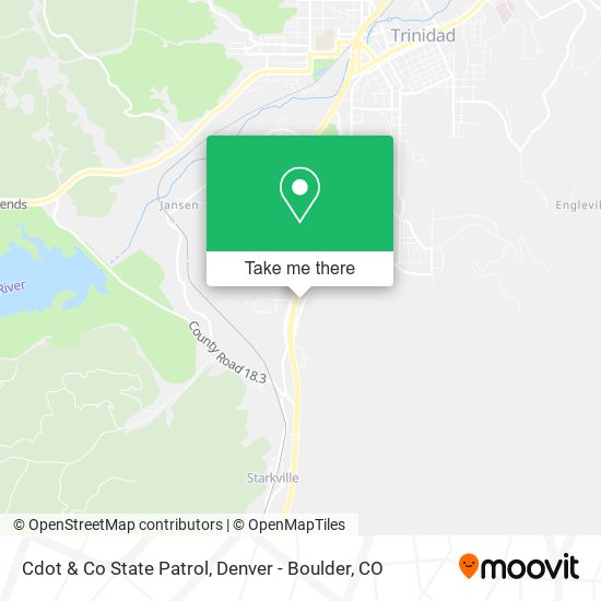Cdot & Co State Patrol map