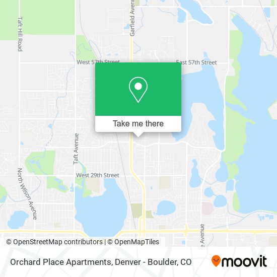 Orchard Place Apartments map